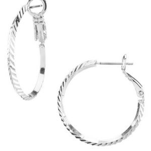 NIB Gorgeous Anne Klein Hoop Earrings